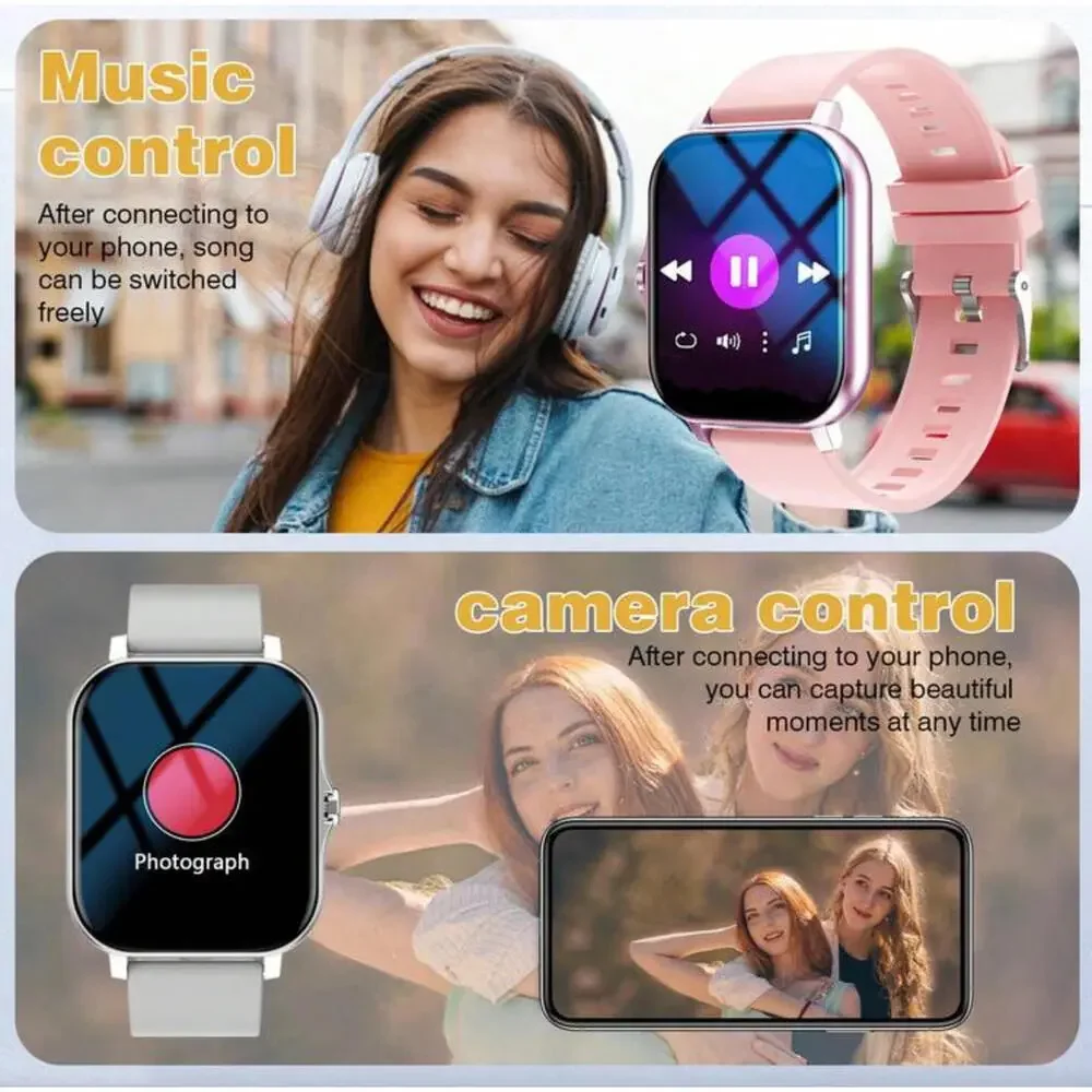 N/A black smartwatch